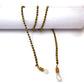 Crystal Chic Glasses Cord - Handmade Eyewear Accessory with Dazzling Gold Crystals