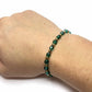 Green Crystal Gold Hematite Handmade Bracelet