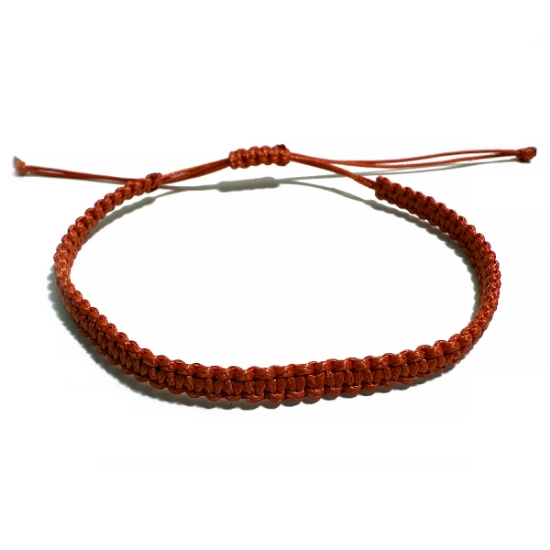 Picture of Macrame bracelet Red M