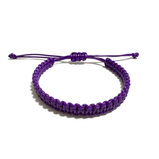 Picture of Macrame Bracelet Purple L