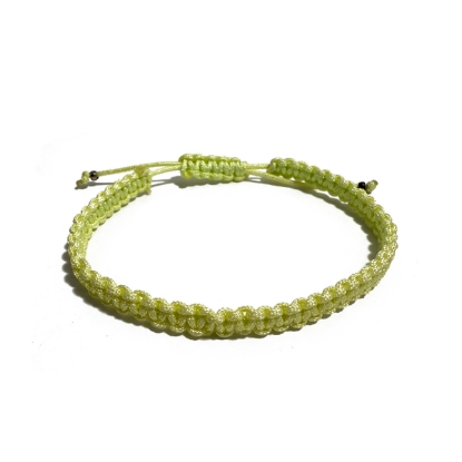 Picture of Macrame Bracelet Lime Green M