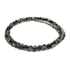 Picture of Crystal Bracelet Handmade (Crystal Brown) 4mm