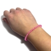 Picture of Crystal Bracelet Handmade (Pink) 4mm